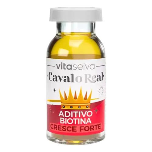 Aditivo Capilar Vita Seiva Cavalo Real Biotina 10ml Cresce Forte