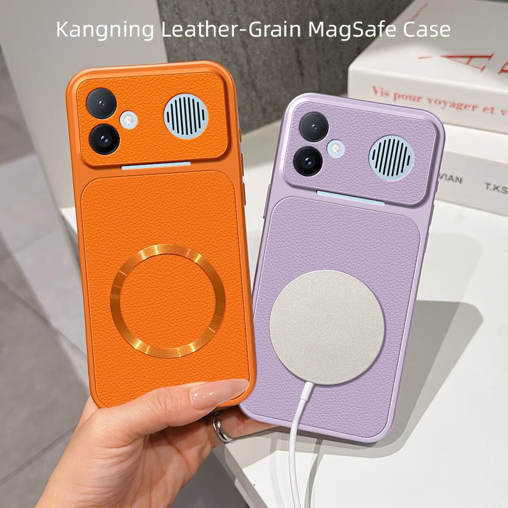 Aplicável À Capa De Couro Fosco Xiaomi Redmi K90 Max K90MAX Com Anel Magnético De Carregamento , Telefone