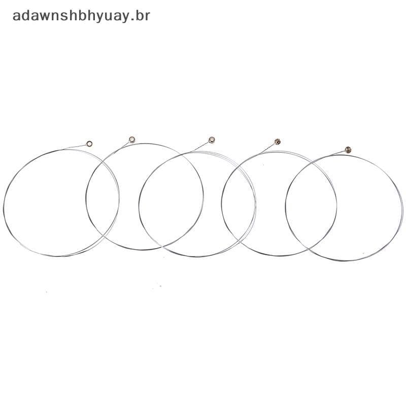 Adwnshbyuay 5 Peças Cordas De Aço Tom E-1 Para Violão BR