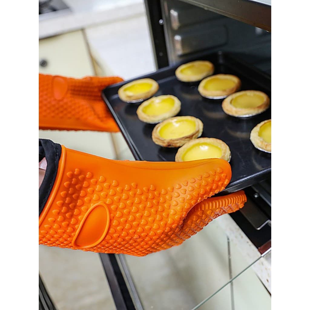 Cozinha doméstica longo curto adulto crianças estilo forno de microondas pote de algodão interno Anti-escaldante isolame