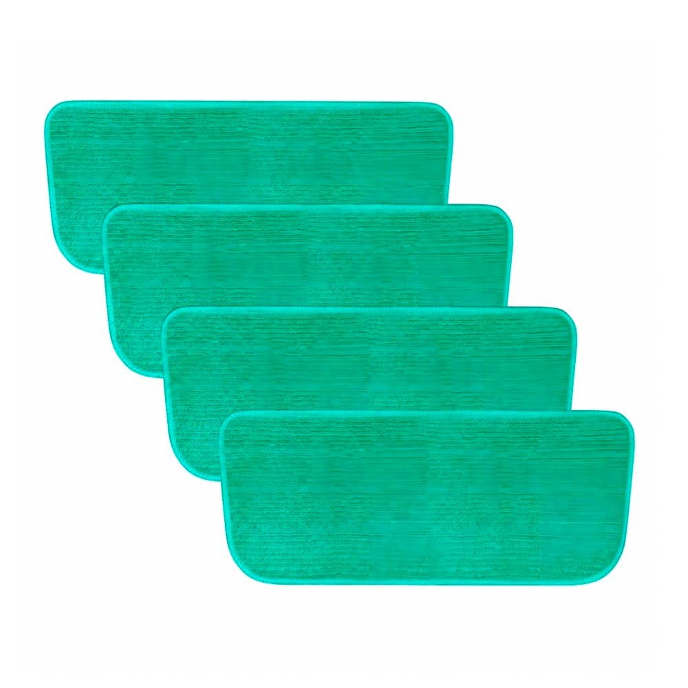 4 Unidades de Refil Rodo Mop Limpeza Spray Microfibra Esfregão