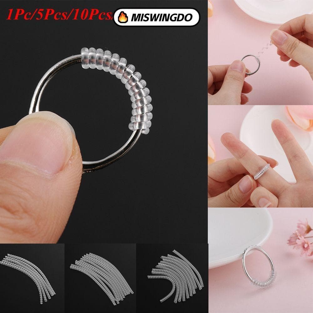 MISWINGDO 1Pc/5Pcs/10Pcs/12Pcs Shell Hard Guard Redutor De Aperto Espiral Invisível
