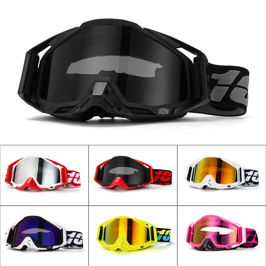 Óculos de proteção para motocicleta, óculos Off-Road para ciclismo ao ar livre, à prova de areia, óculos para ciclismo