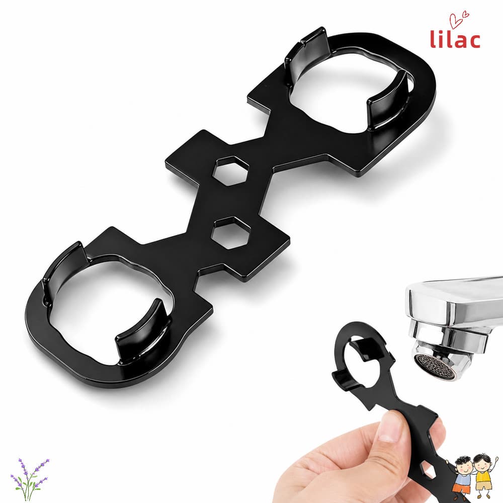 Chave De Aeradora De Torneira Lilás , Cartucho De Metal De Formato Irregular Reparo Espessada
