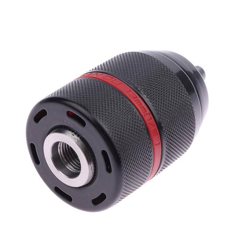 [RE] Broca Auto-Perda Chu 0.8-10mm Rosca 3/8-24UNF 75x40mm Catraca Furadeira De Metal Sem Chave Para Furadeiras Elétrica