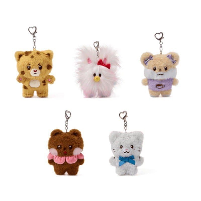 Kpop Idol ILLIT Boneca De Pelúcia Wohee Yunah Minju Brinquedos Bolsa Chaveiro Pingente