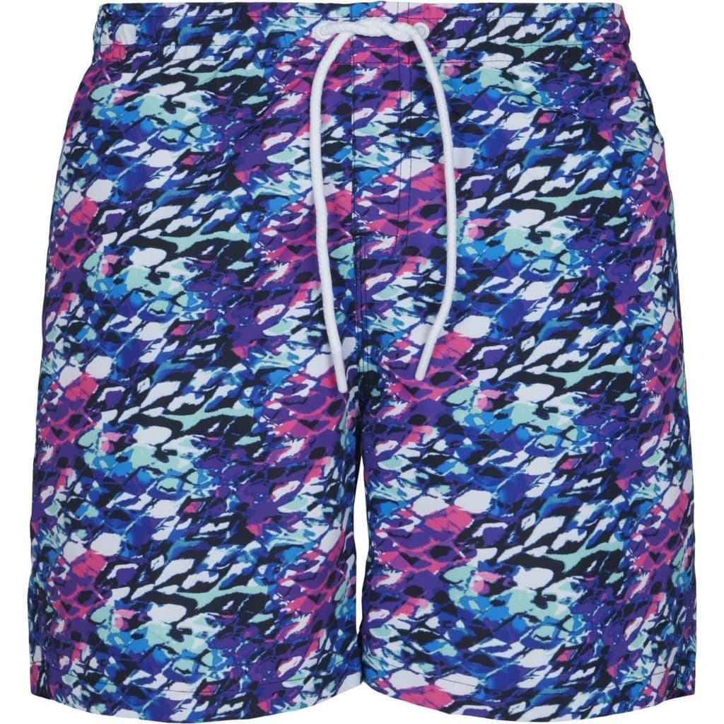 Shorts De Banho Multicoloridos Urban Classics Badehose Beach Badeshorts Piscina