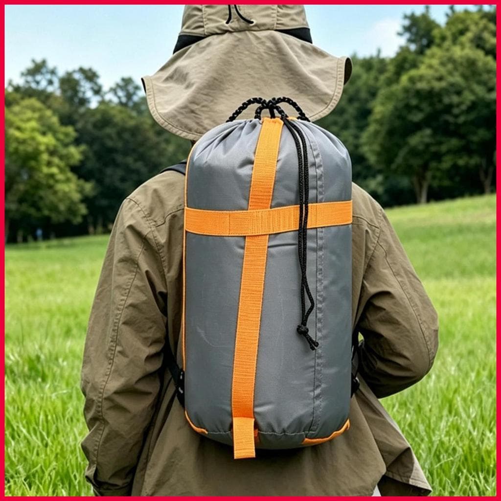 Saco De Dormir Para Clima Frio , À Prova De Vento , Mochila Ao Ar Livre , Adultos , Ambientes Internos E Externos wonabr