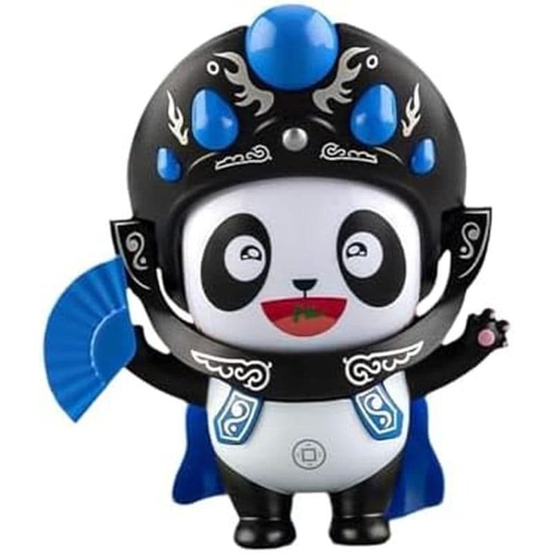 Figura Decorativa Da Boneca Que Muda De Rosto Ópera De Sichuan Para Prateleira E Interior Do Carro , Azul
