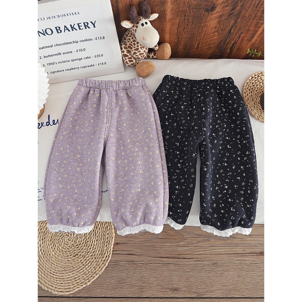 Meninas Super agradável velo-calças de lã inverno exterior Wear crianças calças quentes calças do bebê outono inverno be
