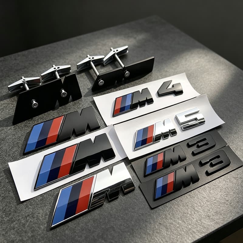 Emblema Do Parafuso Da Grade Dianteira Carro Para BMW M Power M1 M2 M3 M4 M5 M6 M7 F20 G30 F30 F31 E36 E87 E60 E90 X1 X3