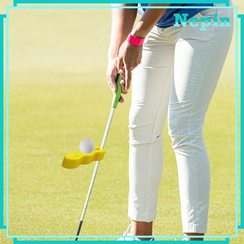 [Nepin] Golf Putting Aid Balance Stabilizer Dispositivo De Clipe Compacto Eixo Universal Adequado Para Sessões De Treina
