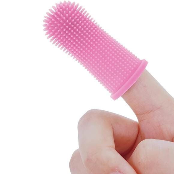 Escova de Dentes de Borracha Macia para Animais de Estimação, Escova de Dentes para Cães, Escova de Dentes para Limpeza