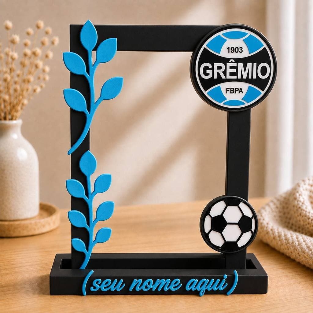 Porta Retrato Personalizado Futebol Grêmio