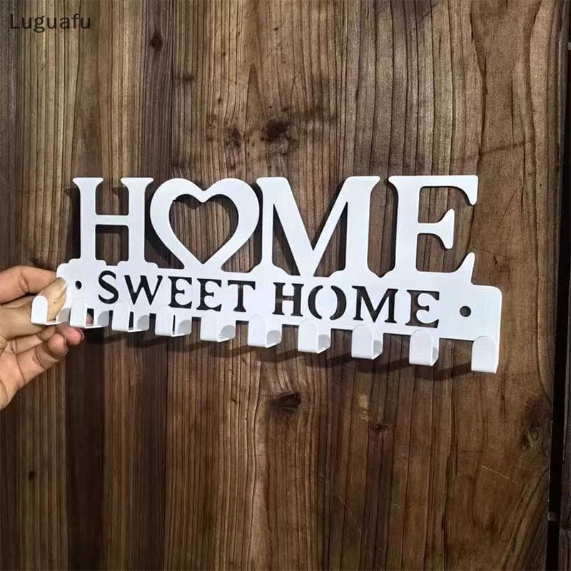 Luguafu 1 Peça Porta-Chaves Decorativo De Parede Doce Para Casa , Gancho Chave , Criativo Frontal BR
