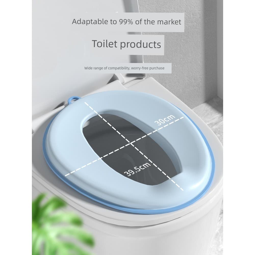 🔥 Base Antiderrapante e Estável 🔥 Adaptador de Vaso Infantil Dobrável Portátil VENDA QUENTE Fácil de Instalar e Remove
