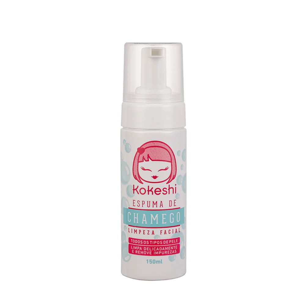Kokeshi Espuma De Chamego Limpeza Facial - 150ml