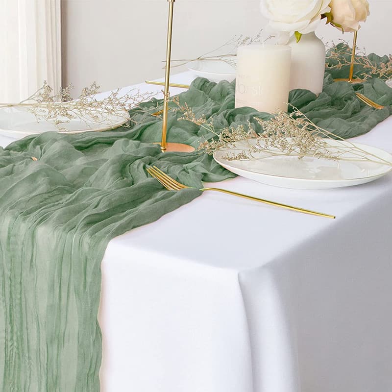 Bandeira De Mesa Decorativa vintage De 90 * 300 Cm , Casamento Em Tecido , Festa De Aniversário , Toalha Para Decoração
