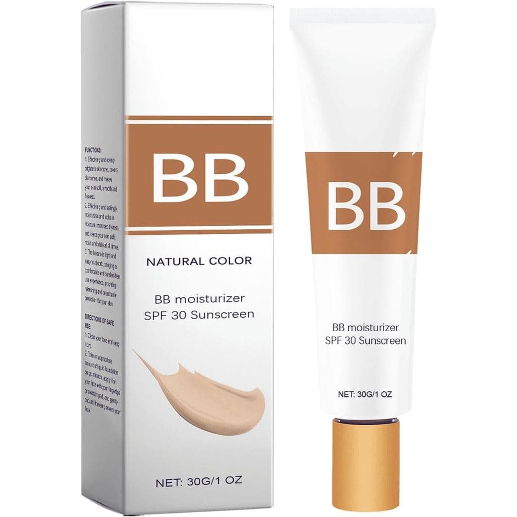 Hidratante com Cor BB, Primer com Cor BB, Tom Uniforme de Longa Duração, Corretivo Hidratante e Suavizante com Cor para