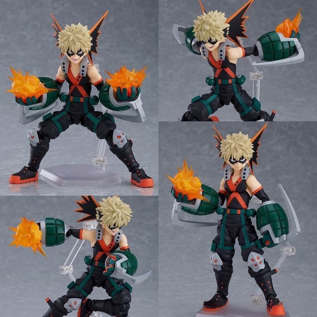 Hero Academia Figma No. 443 Bakugou Katsuki N.º Figura de Ação 323 Midoriya Izuku, Modelo de Brinquedo MWUJ YSPS