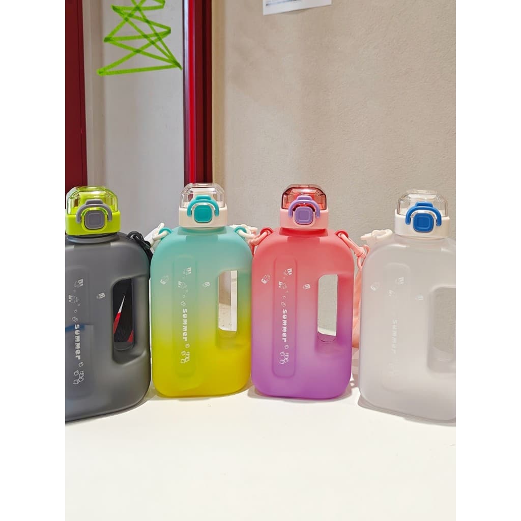 Copo de plástico fosco Yiben de alto valor, copo prático esportivo para meninas de grande capacidade, garrafa de água po