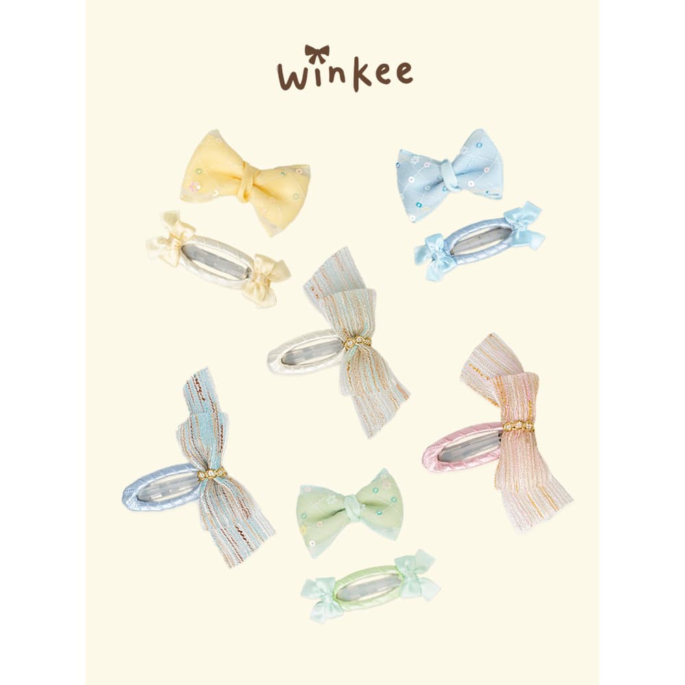 Winkee bebê arco simples High-End All-Inclusive Silicone grampo de cabelo artesanal antiderrapante não machuca o cabelo