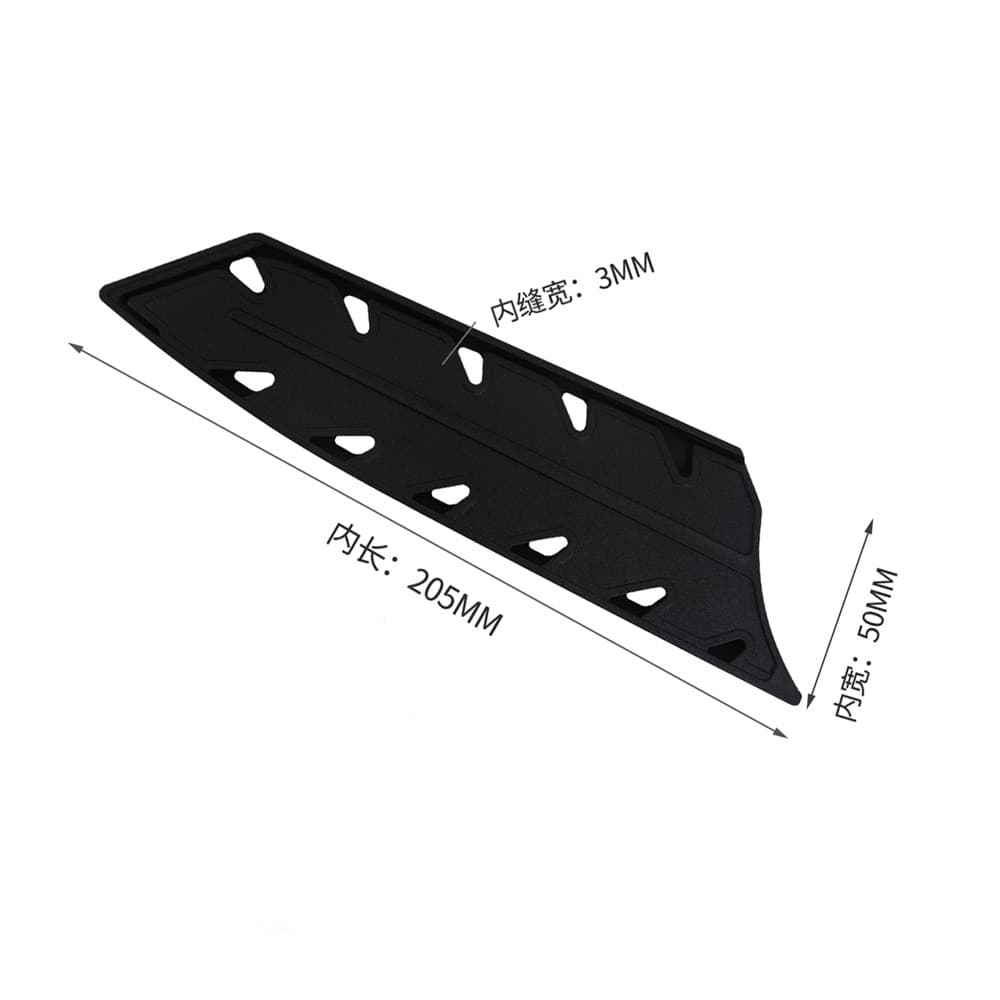 Faca larga de chef, capa de faca de plástico para acampamento, piquenique, faca portátil, tampa tradicional, Material PP