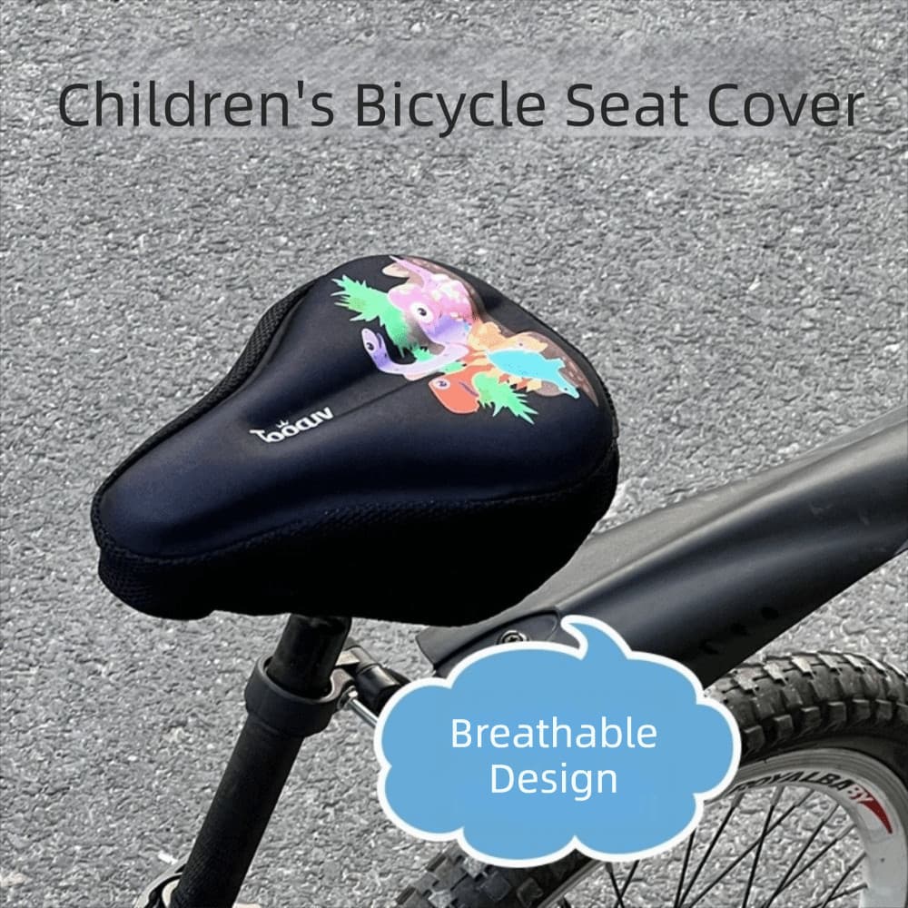 Almofadas Para Assentos De Bicicleta , Bicicletas Infantis De Silicone Espessados , Capa De Almofada Antiderrapante Sela