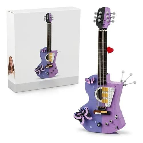 LEGO 43031 Editions Guitarra Dupla Olivia Rodrigo 1228 Peças Kit de Construção para Fãs, Colecionadores e Decoração