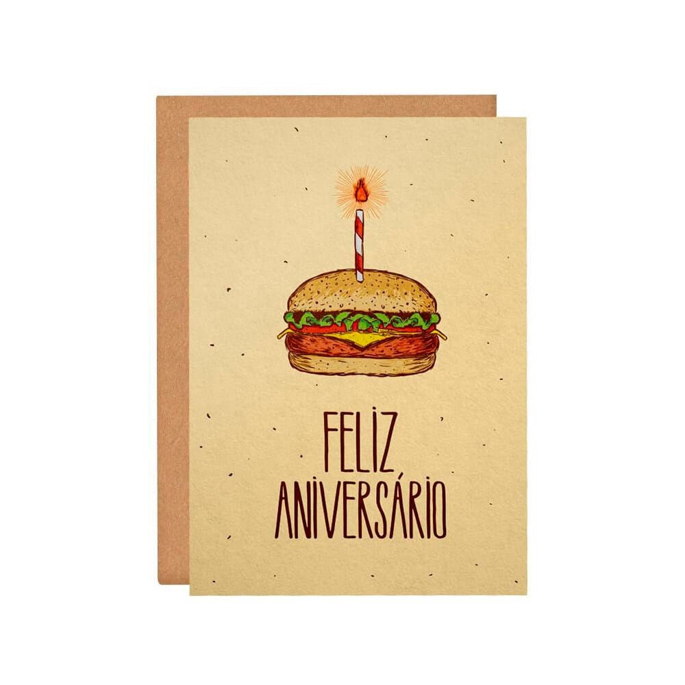 Cartão B-day Burguer