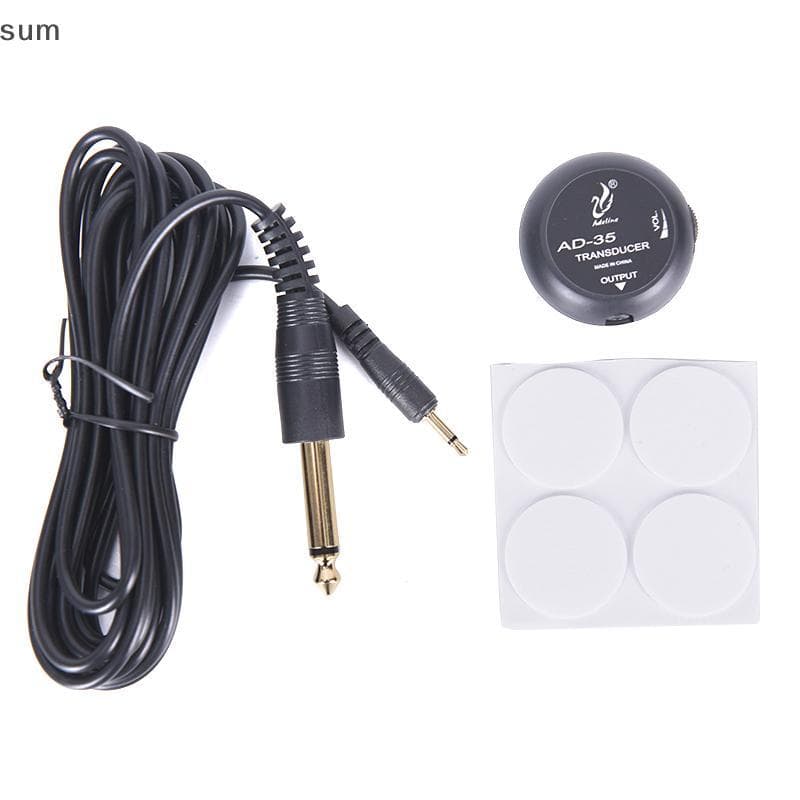 [sum] AD-35 Pi-up Piezo Amplificador Transdutor Piup Para Guitarra Acústica Ukulele BR