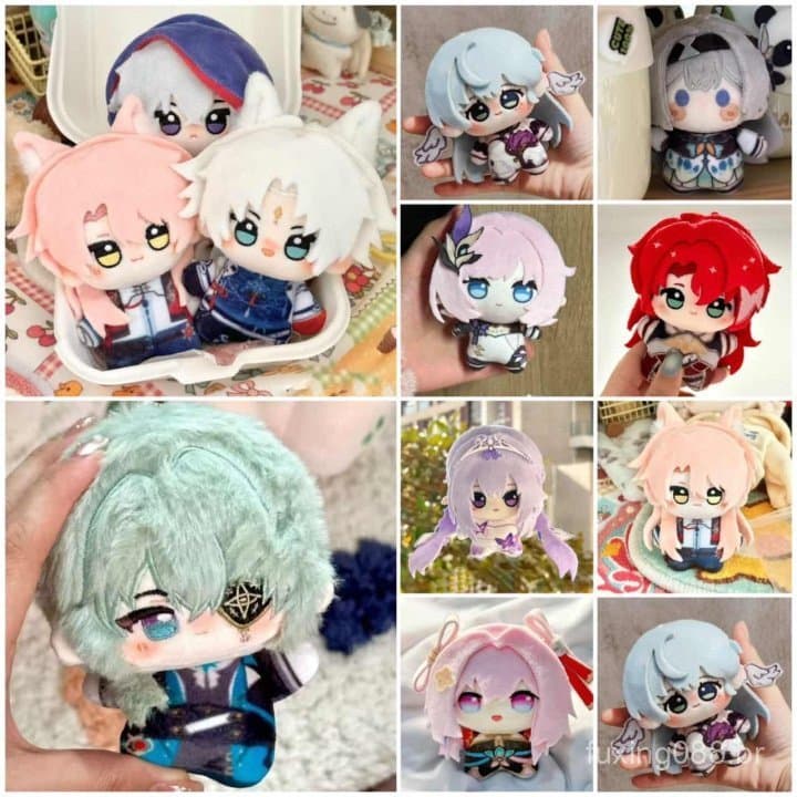 Honkai : Star Rail Plushie Phainon Dan Heng Anaxa Sunday Boneca De Pelúcia Macia Brinquedos Para Fãs Meninos Meninas Cri