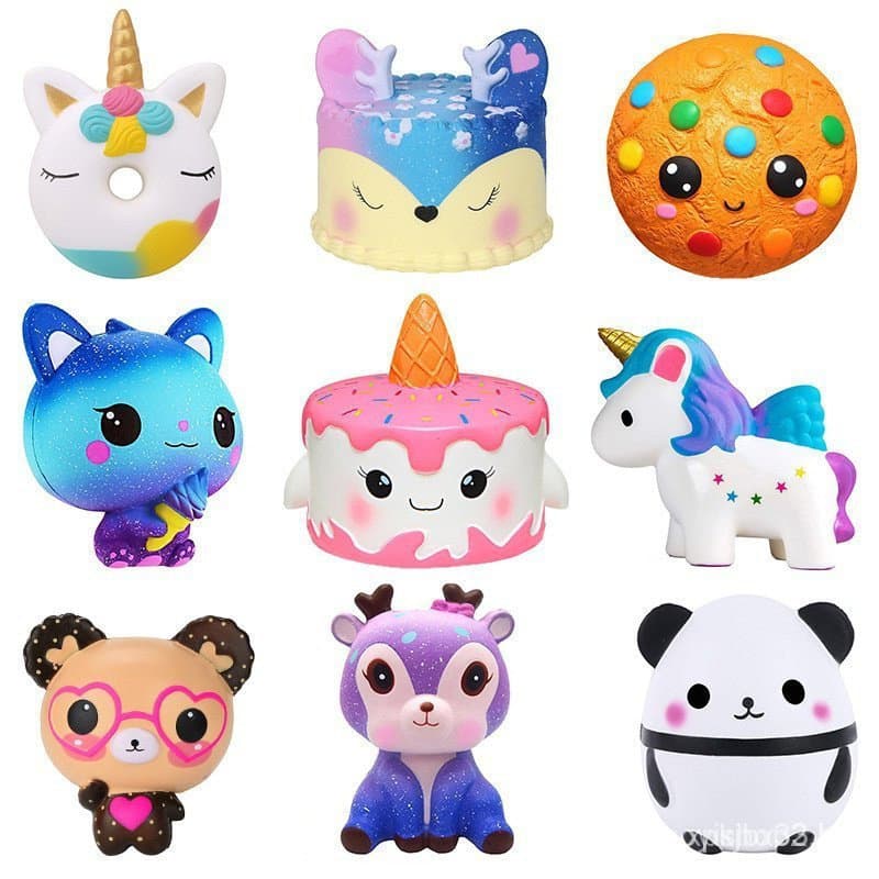 Grande Squishy | Kawaii Anti-Stress Enorme Flexível Bola Squeeze Aparar Fidget Boutique Sluggly Rebote Brinquedos