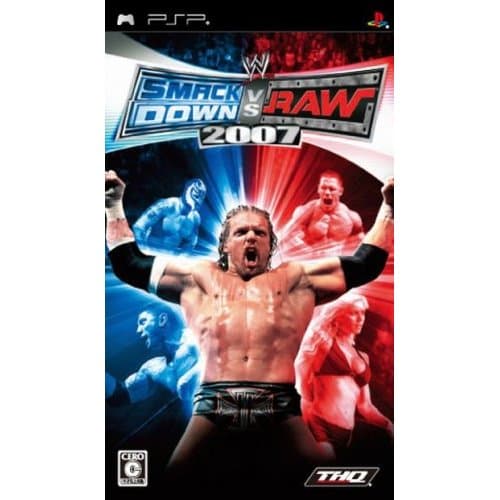 【used】WWE 2007 SmackDown vs Raw - PSP