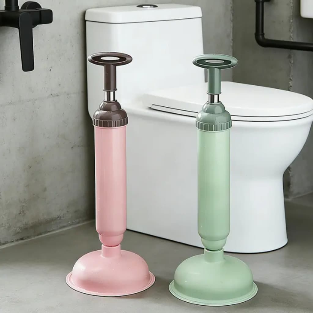 Desentupidor de Vaso Sanitário com Sucção Potente