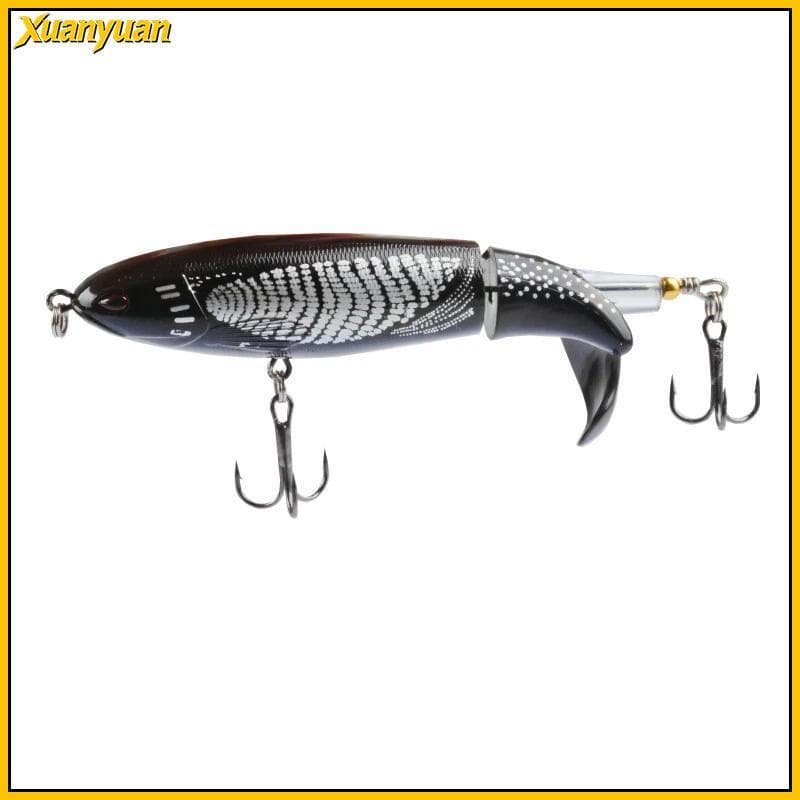 XYuan Artificial Topwater Whopper Popper Isca 9.5/10/14CM Duro Plopper Iscas De Pesca Para Água Salgada De Doce Uso BR