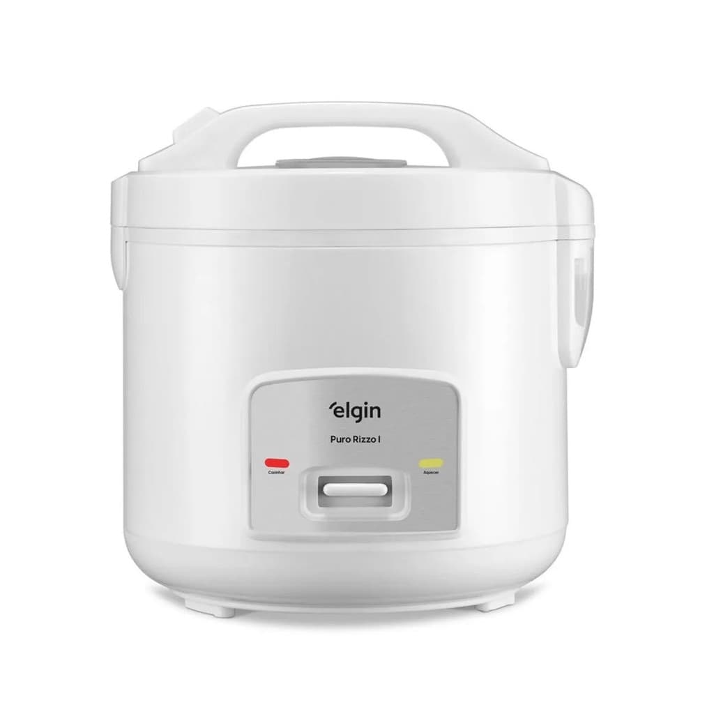 Panela De Arroz Elétrica Elgin 5 Xicaras 1L Branca 400w