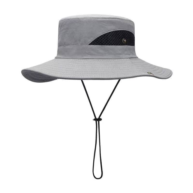 Chapéu masculino verão ao ar livre pesca viagem chapéu protetor solar chapéu de Cowboy ocidental respirável balde chapéu