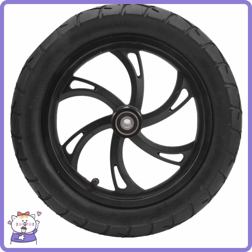 Roda De Scooter Elétrica , Design Sem Câmara De Ar 12 1/2X2 1/4 Tamanho Substituição De Pneu