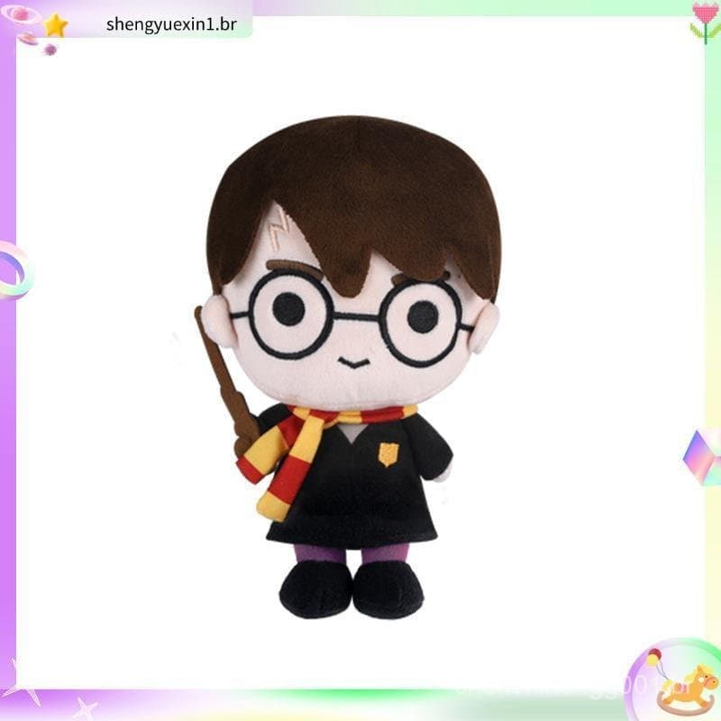 Miniso  série harry potter - boneco de pelúcia fofo e macio de 20 cm, presente colecionável divertido, 14 cm × 22 cm