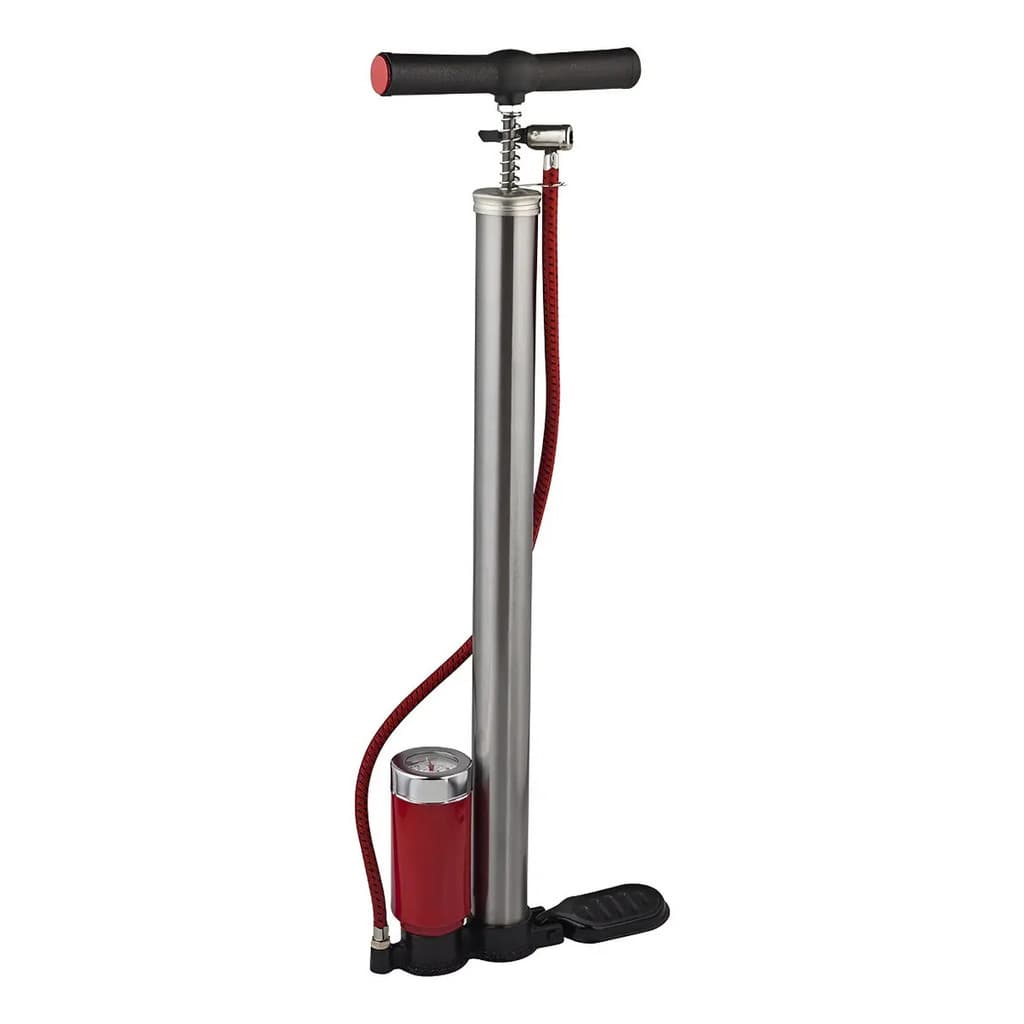 Bomba De Ar Manual Pneus Carro Moto Bicicleta Fertak Cor Alumínio