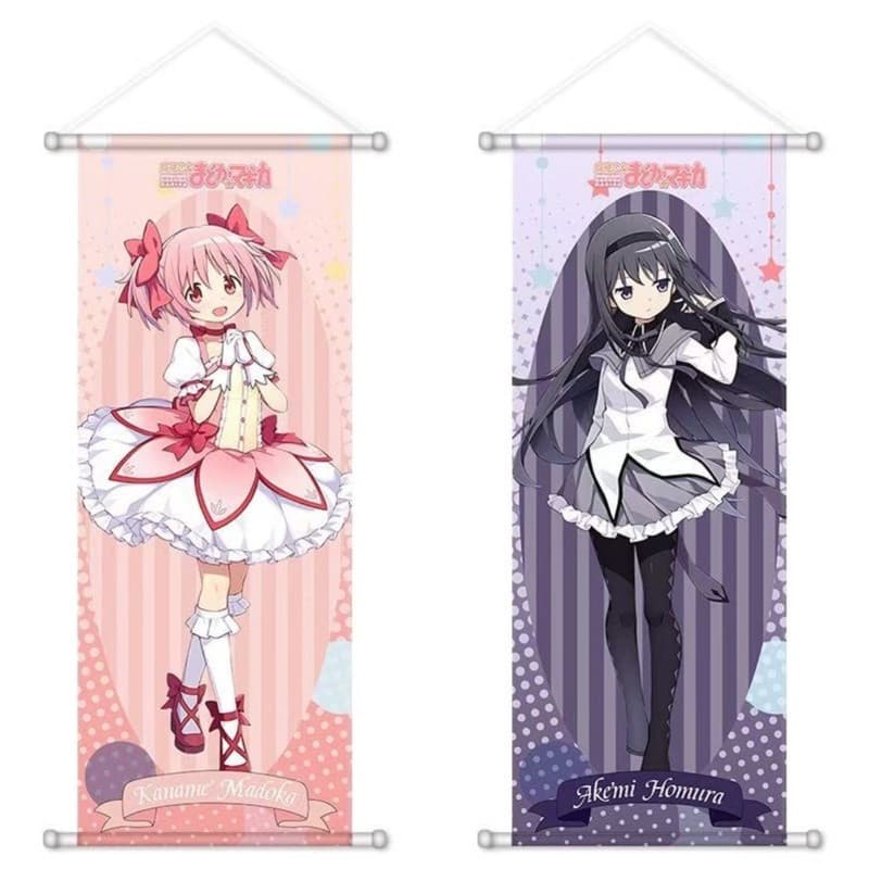 2025 Menina Mágica Madoka Madoka Anime Scroll Canvas Poster e Impressão Pintura Decorativa Pintura Suspensa