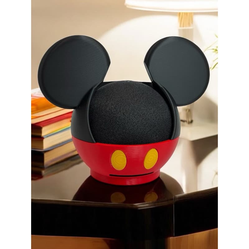 Suporte Caixinha  Amazon Echo Dot Alexa Dock Edição Mickey Mouse