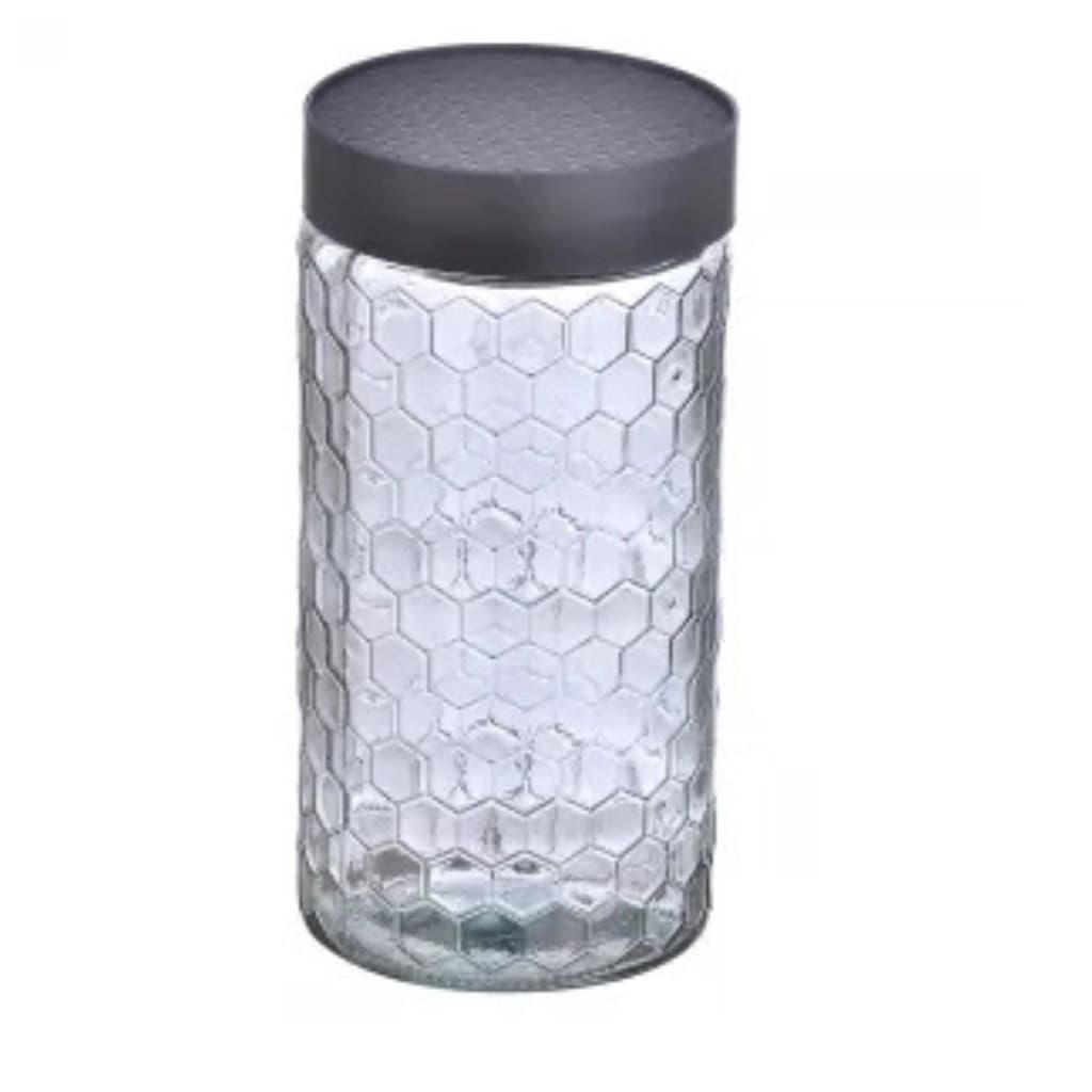 Pote Mantimentos Colmeia Com Tampa 1,6L Viva Vidros