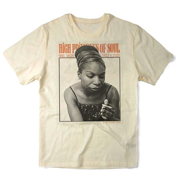 Camiseta Algodao Nina Simone Soul Camisa Unissex