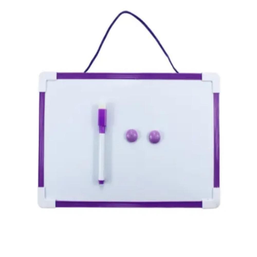 Lousa quadro magnetico completa branco caneta apagador