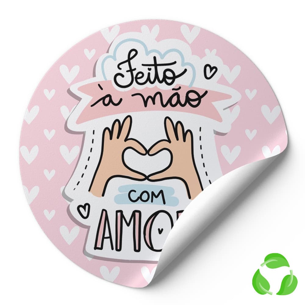 Adesivos Personalizados 3x3cm Alta Qualidade- Recorte eletrônico