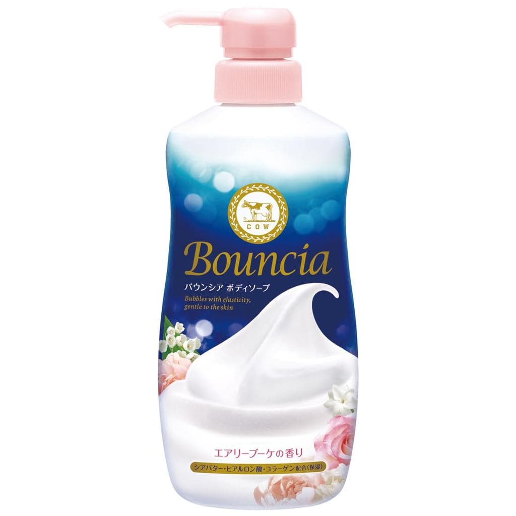 BOUNCIA COW BRAND Sabonetes Líquidos Premium (Airy Boquet Rose (480 ml)) VYSE