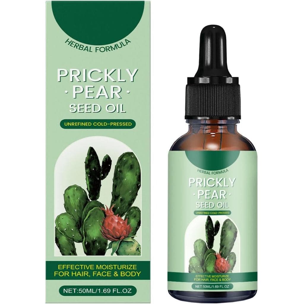 Óleo de Semente de Figo-da-Índia, Óleo Natural Orgânico de Figo-da-Índia, Nutritivo e Hidratante, Antienvelhecimento, Re