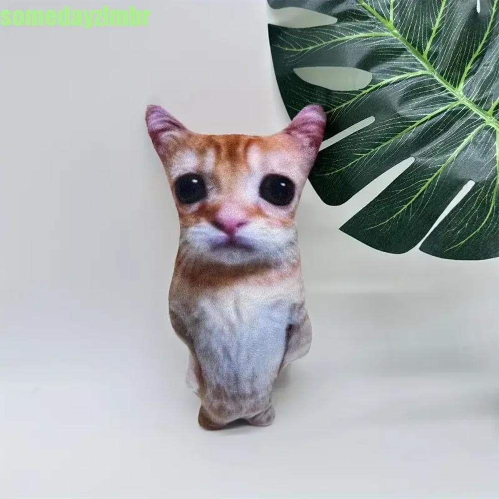 SOMEDAYZL0M Boneca Americana De Gato Shorthair , Algodão PP Macio Recheado Brinquedo De Pelúcia Realista Para Gatos , Co